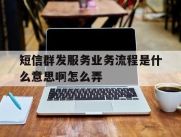 短信群发服务业务流程是什么意思啊怎么弄