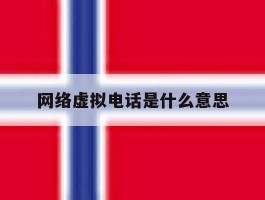 网络虚拟电话是什么意思
