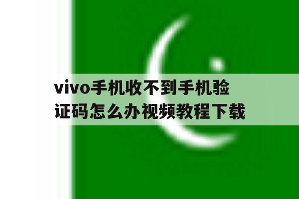 vivo手机收不到手机验证码怎么办视频教程下载 vivo手机收不到手机验证码怎么办视频教程下载