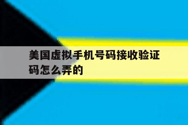美国虚拟手机号码接收验证码怎么弄的 美国虚拟手机号码接收验证码怎么弄的
